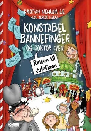 Omslag: "Reisen til julefisen" av Kristian Mehlum Lie
