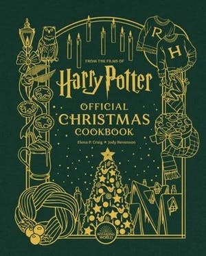 Omslag: "Harry Potter official Christmas cookbook" av Jody Revenson