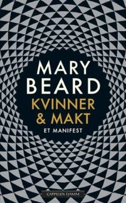 Omslag: "Kvinner & makt : et manifest" av Mary Beard