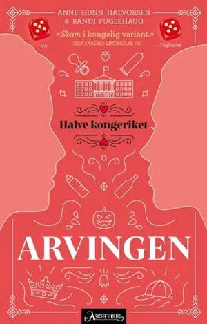 Omslag: "Arvingen" av Anne Gunn Halvorsen